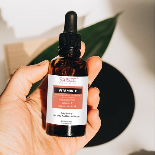 SAISZE Face Serum Set, 3 Pcs Anti-Aging Vitamin C Serum & Hyalurionic