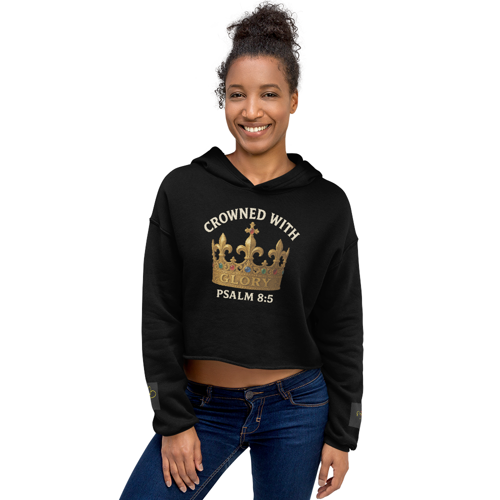 Crop Hoodie - Crown Collection